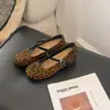 Zapatos Mary Jane redondos estilo coreano para mujer, modelo 2026, bailarinas planas de una correa, zapatos de punta baja de una sola tira, zapatos de abuela de suela blanda