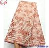 Tecido Brocado Jacquard Antigo Bordado Dupla Face com Fio de Ouro e Prata Renda Brocada Africana
