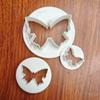 Molde de Plástico Desenho Animado Flor Crisântemo Crisântemo Amassado Pressionado Biscoito Forma Molde Doméstico DIY Decoração de Confeitaria Fantasia