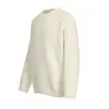 Nanxia Disfarce Retrô Americano Seis Cores Alpaca Básico Gola Redonda Tricô Jacquard Outono Tricô Solto
