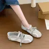 Zapatillas Planas de Suela Blanda con Cierre de Velcro Estilo Nuevo Primavera/Verano 2026 Zapatos de Abuela Mocasines de Boca Baja Zapatos Mary Jane