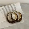 Pendientes de Terciopelo Otoño e Invierno con Personalidad Exagerada para Mujer, Diseño de Nicho, Moda de Lujo Ligero, Tendencia para el Trabajo, Pendientes Versátiles y Pendientes