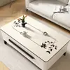 Mantel para Mesa de Café Estilo Chanel, Mantel de Lujo Ligero de Gama Alta, Impermeable, Resistente al Aceite, Lavable, Tapete Protector para Sala de Estar, Mantel para Mesa de Comedor Resistente al Calor