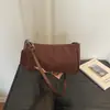 Personalidad Mate Dropshipping Textura de Moda 2026 Terciopelo Elegante Fresco Simple Bolso Pequeño Cuadrado de Hombro Debajo del Brazo