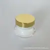 Frasco de embalagem cosmética PS creme 20g frasco de creme redondo reto de camada dupla creme firmador creme frasco sub para viagem