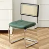 Silla de ratán silla nórdica de madera maciza para el hogar silla de comedor de diseño silla de segunda mano silla网红 cafetería hotel ocio silla ins