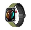 Adequado para Huawei Watch Padrão Cavalo Maluco Fit3 Adesivo de Silicone Couro Genuíno Fivela Dobrável Magnética Pulseira de Relógio Fit4Pro Negócios