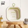 Lavabo Plegable para Niños, Recipiente Portátil para Recién Nacidos, Cubeta de Plástico Espeso para Bebé, Cubeta Pequeña para Bebé en Casa