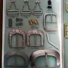 Accesorios para Joyería DIY Decoración para Portalápices y Combinación de Clip de Cuerda Clip Corrugado y de Boca de Caballo Caiqingzhu