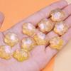 Libro Rojo pequeño mismo estilo brillo agua ondulación parche de flor diy aretes accesorios para el cabello carcasa para teléfono móvil accesorios florales para zapatos material