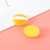 Accesorios Diy de Comida y Juego Nuevos Galletas Faciales Brillantes Hamburguesa Funda de Teléfono de Resina Adorno para la Cabeza Pasador Taza de Agua Hebilla de Zapato Parche