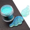 Polvo cósmico láser Cielo Estrellado polvo de suspensión no se hunde diy hecho a mano gota de cristal pegamento uv accesorios polvo para slime