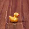 Micro-Paisaje Colorido Dorado Perlado y Plateado Patito Accesorios de Resina Hechos a Mano Accesorios para Joyería DIY Figuras de Animales Pequeños