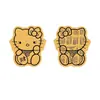 Shuibei Mismo Estilo Oro Puro 999 Pegatina de Teléfono de Oro 2mg Tesoro Pequeño Regalo para Atraer Riqueza Pegatina de Tarjeta de Oro Venta al por Mayor
