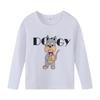 Camisetas de Manga Larga Finas para Niños para Primavera y Otoño, Camisetas Deportivas Absorbentes de Sudor, Ropa para Niños de 3 a 8 Años, Fabricantes Mayoristas, Dropshipping
