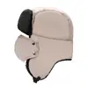 Chapéu Lei Feng Personalizado à Prova de Frio de Inverno Acolchoado com Forro de Lã para Homens e Mulheres Proteção de Orelha para Exterior Chapéu de Algodão Quente Chapéu com Máscara de Inverno