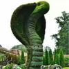 Planta Real Escultura Verde Escultura Verde Animal Escultura de Grama Escultura Verde Escultura Verde Personagem Paisagem de Jardim Modelagem de Escultura Verde
