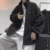 Chaqueta de Lana de Cordero de Moda para Hombre Abrigo de Algodón Otoño e Invierno Nuevo Casual Americano Holgado Cálido Chaqueta Retro 2024 Elegante