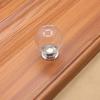 Tirador de cristal de un solo orificio k9 con forma de diamante, esférico, redondo, moderno, de vidrio transparente, para puerta de gabinete de cajón, tirador para mueble de 30 mm