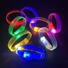 Pulsera de Burbujas LED Parpadeante Brazalete Luminoso Acrílico Juguete de Puesto Nocturno Propósito para Conciertos Fabricante Venta al por Mayor