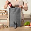 Nueva Bolsa de Almuerzo Gena con Hebilla Bolso Cruzado Isotérmico Bolsa para Oficinista Estudiante Lonchera Bolsa de Almuerzo de Gran Capacidad