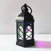 Luz de Vela Digital LED Transfronteiriça Lâmpada de Vento Hexagonal Lanterna Pequena Portátil Luz Noturna Enfeites Decorativos