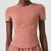 Liquidação, Sem Devoluções ou Trocas: Camiseta de Secagem Rápida Slim-Fit, Shorts Esportivos, Roupas Esportivas, Tops Esportivos, Macacões