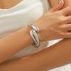 Pulsera transfronteriza de oro caliente geométrica irregular temperamento joyería pulsera nicho diseño de moda joyería pulsera al por mayor