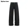 Pantalones Rectos de Algodón y Lino Lavado con Pliegues Estilo Retro Americano para Hombres y Mujeres, Tendencia Estilo Old Money, Pantalones Largos Casuales con Caída Relajada