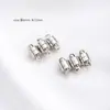 Acessórios de Cabeça de Fecho Magnético Cilíndrico Banhados a Ouro 14K Fivela Magnética Forte Material de Fecho Conector para Pulseira de Pérolas DIY Colar
