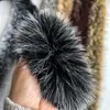 Tiras Grandes de Piel Sintética de Zorro, Tiras de Cuello de Piel Cálido de Invierno, Accesorios para Ropa, Decoración de Borde de Capa y Sombrero, Hecho a Mano DIY