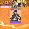 Tarjeta Transparente Acrílica Naruto Sasuke Itachi Tarjeta Laminada Doble Cara Colgante Ins Polaroid