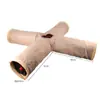 Túnel Labirinto para Gatos Extra Grande Túnel para Gatos de Estimação Brinquedo para Gatos Canal Arco-Íris para Gatos Barril Interativo de Perfuração Lezhu