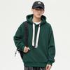 Abrigo de terciopelo de grano Ao color liso casual con capucha y cordón suéter suéter para hombre en stock A305-EY36632022 años