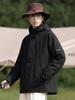 Ropa Rush con costuras explosivas repelente al agua Chaqueta individual de primavera y otoño para parejas Chaqueta con capucha a prueba de viento e impermeable Chaqueta para hombres y mujeres