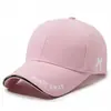Gorra de béisbol de ala ancha para hombre y mujer, nueva gorra rígida con letras bordadas, gorra con visera para exteriores, venta al por mayor