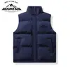 Aliexpress Comercio Exterior Pareja Chaleco Cálido de Moda Chaleco Juvenil Otoño e Invierno Cuello Alto Chaleco sin Mangas de Moda