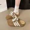 Zapatos de Mujer con Suela Gruesa 2026 Nuevos Primavera/Verano Planos Zapatos de Entrenamiento Alemanes Versátiles Deportivos Casuales Zapatos sin Cordones