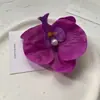 Horquilla para el cabello con borla floral, estilo hada, pura y deseable, para mujer, estilo vacacional, tacto de alta gama, accesorio para el cabello para sesiones de fotos.
