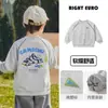 Moletom Crewneck Europeu Masculino 2026 Outono Nova Chegada Top Crianças Bebê Criança Pequena Roupas Infantis Estilo Primavera e Outono Roupas da Moda