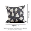 Funda de Almohada Divertida de Halloween de Amazon Estampado Corto de Calabaza Rellena Cojín Decoración Interior Festiva Cojín de Sofá