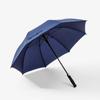 Guarda-chuva Vip de 27 polegadas Guarda-chuva de Golfe Automático Extra Grande Haste Reta Cabo Reto Curvo Impressão Publicitária Dupla para Negócios Venda por Atacado
