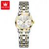 Reloj de Marca Oris Gama Alta de Nicho Regalo de San Valentín Reloj de Cuarzo Electrónico Reloj de Moda para Mujer Reloj para Mujer