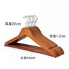 Percha de madera vintage para colgar ropa de casa, armario de madera maciza, soporte para ropa, de madera, sin costuras, antideslizante, ligera, de lujo, con esquinas antideslizantes para colgar ropa.