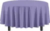 Color Sólido Blanco Negro Redondo Tela Restaurante Conferencia Evento Fiesta Desechable Mantel Redondo Cuadros Personalizable Mesa de Comedor