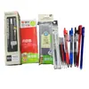 Recambios de Bolígrafo de Gel Hobby Papelería Estudiantil Borrable 0.5 Negro Recarga Gran Capacidad Retráctil Tipo Pulsador
