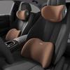 Venta Directa Transfronteriza Reposacabezas de Coche Espuma de Memoria Almohada Cervical para Coche Cojín Soporte Lumbar para Coche Cojín de Coche Seda de Leche