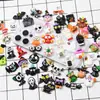 Accesorios de resina para Halloween calabaza fantasma joyería parche pegamento cremoso diy carcasa de teléfono móvil accesorios para pasador paquete de materiales