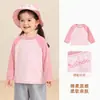 Ropa Infantil Panda Kaka Niños Camiseta de Manga Larga 100% Algodón Niños Ropa de Otoño Niñas Top de Otoño Ropa Interior para Bebé Moderna