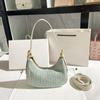 Bolso de Mezclilla para Mujer Bolso de Hombro Estilo Coreano Bolso de Hombro para Viajes 2021 Nuevo PU Portátil Nicho Bolso Dumpling